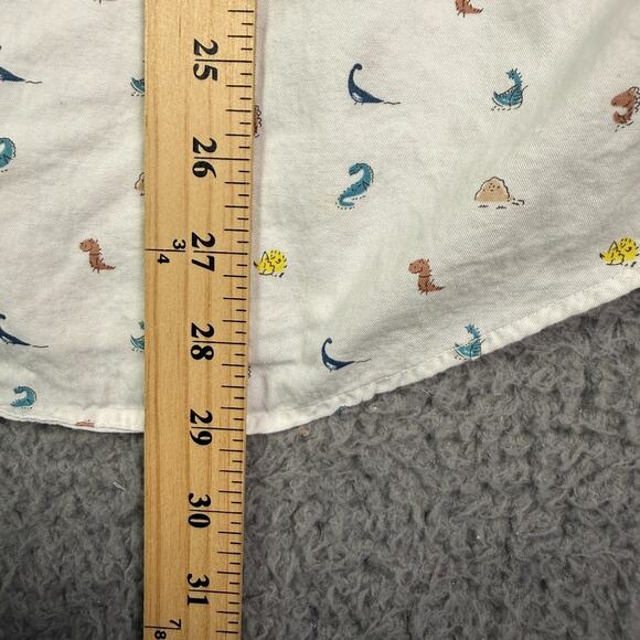 Polo Ralph Lauren Shirt Mens XL White Seahorse Whale Animal Print Button Up - Picture 8 of 9